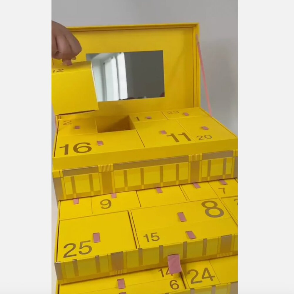 SELFRIDGES Luxury Beauty Advent Calendar 2024 ~EMPTY~ DIY ~ Refill~ Storage ~